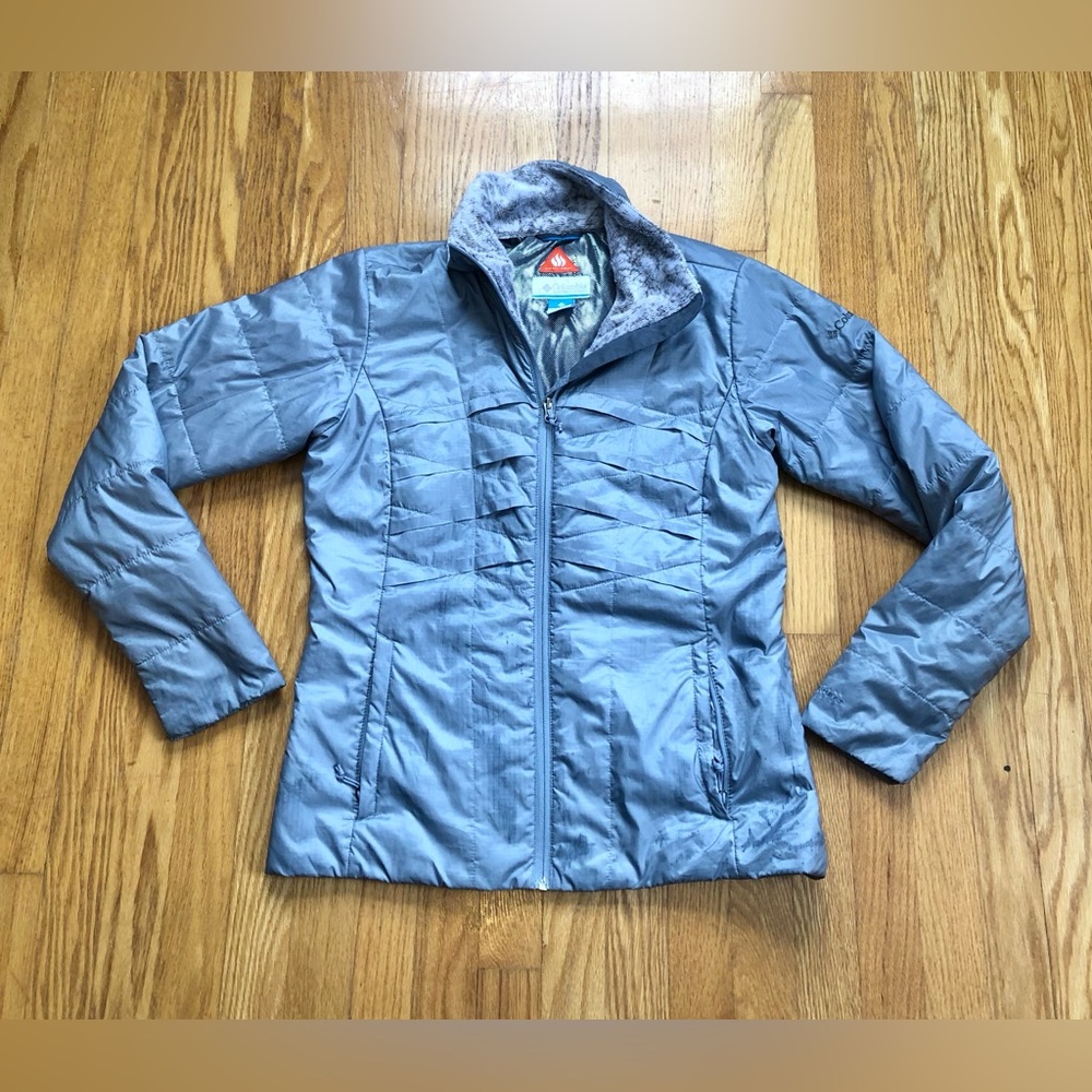Women’s Columbia Omni Heat Puffer Jacket Full Zip Interchange